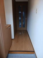 ゆったりとした玄関です
