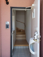 シンプルで使いやすい玄関です