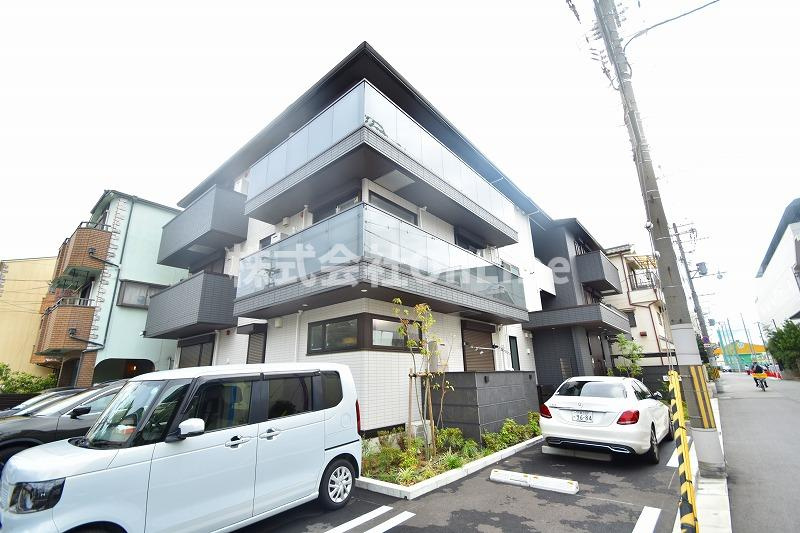 東大阪市御厨中１丁目のアパートの外観
