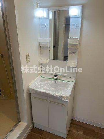 東大阪市若江西新町１丁目の賃貸マンションの独立洗面台