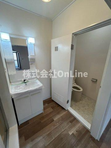 東大阪市若江西新町１丁目の賃貸マンションの洗面所