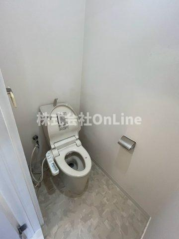 東大阪市若江西新町１丁目の賃貸マンションのトイレ