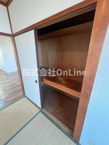 東大阪市若江西新町１丁目の賃貸マンションの収納