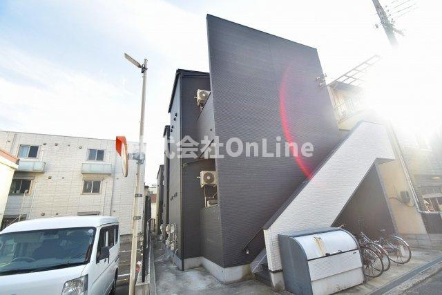 東大阪市寿町３丁目のアパートの外観