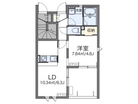 代表的な間取のため実際の間取とは異なる場合があります