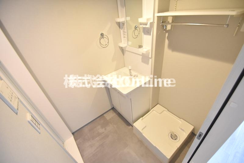 東大阪市大蓮北４丁目のアパートの洗面所