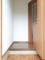 きれいな玄関です