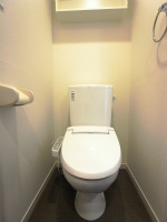 清潔感のあるトイレです