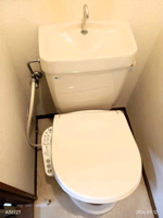 清潔感のあるトイレです