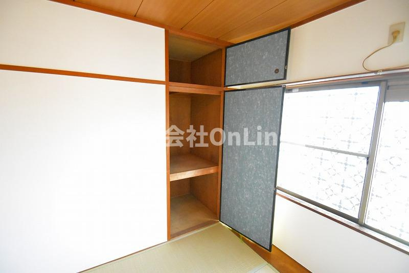 東大阪市渋川町２丁目の賃貸マンションの収納