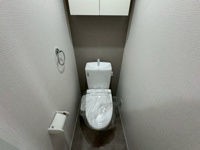コンパクトで使いやすいトイレです