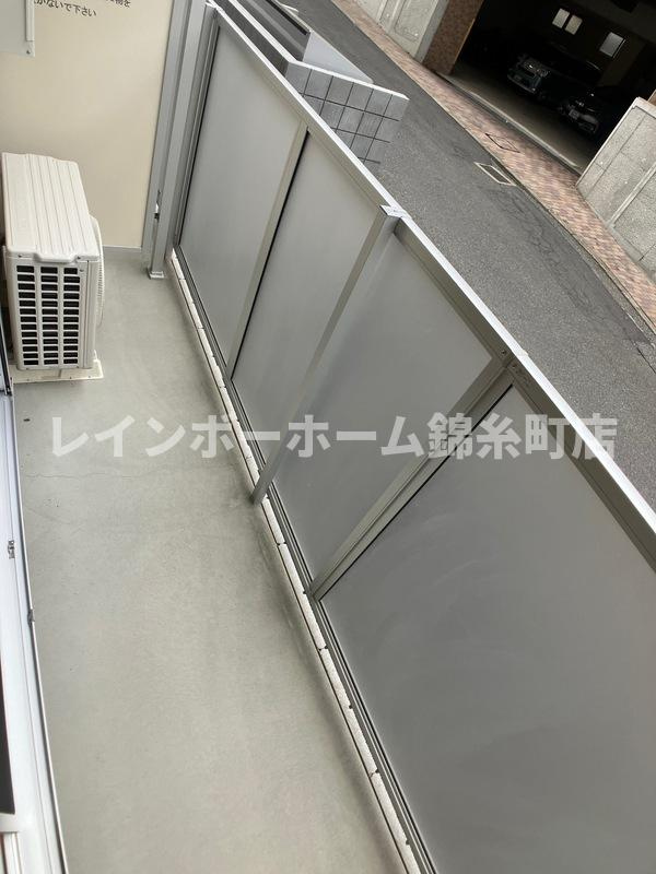 グランドソレイユ西船橋のバルコニー
