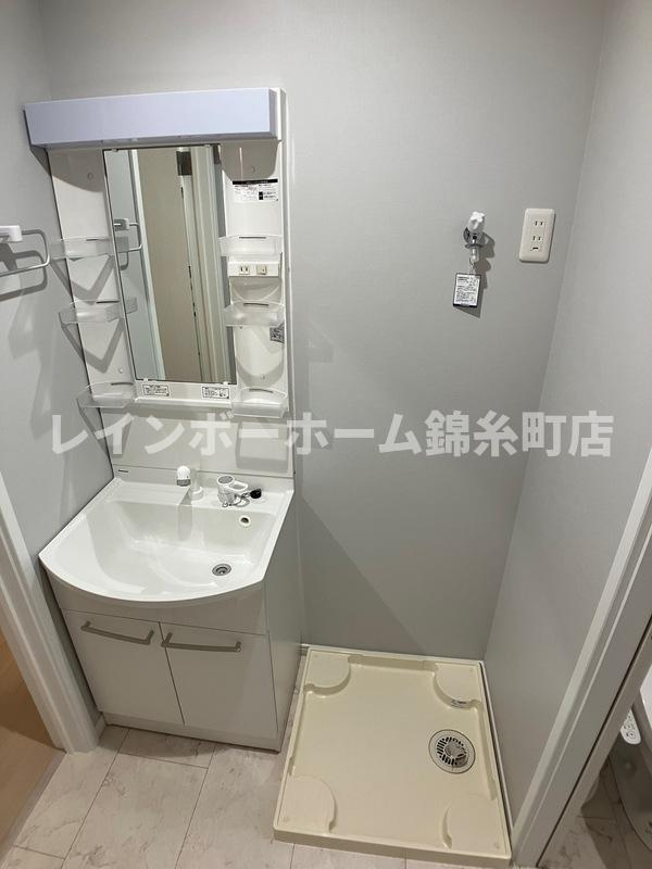 グランドソレイユ西船橋の洗面所