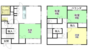  | 鳥取市雲山中古戸建て