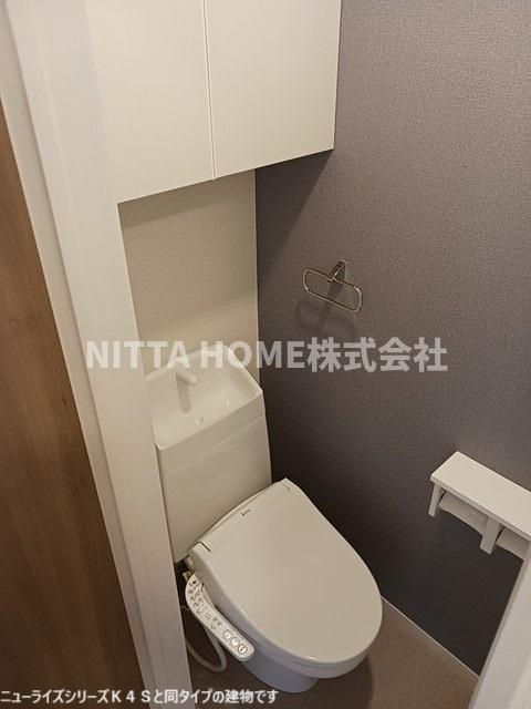 コンコルディア　柏原のトイレ|【イメージ写真】温水洗浄便座のトイレです◎