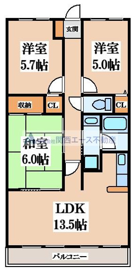 【間取り】 | サザンクロス