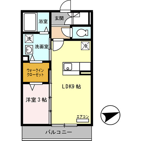 メルレットの間取り