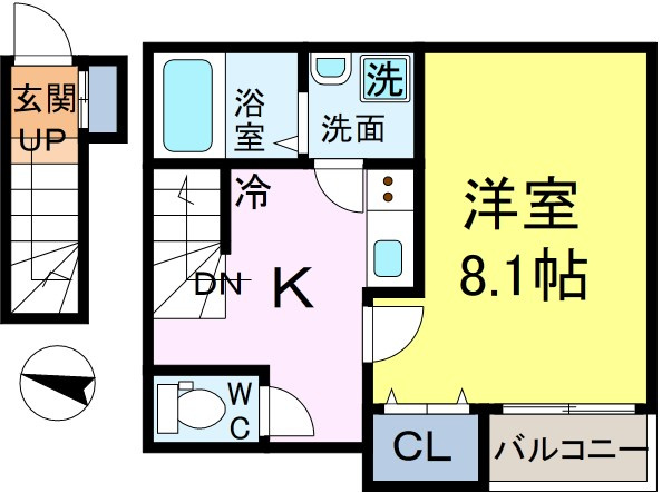 レガーロ新小岩の間取り