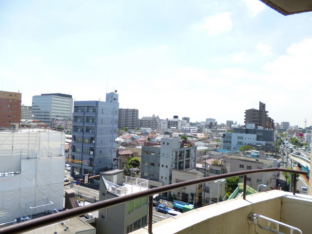シャロン神谷陸橋の展望|7階からの眺めのいい景色です