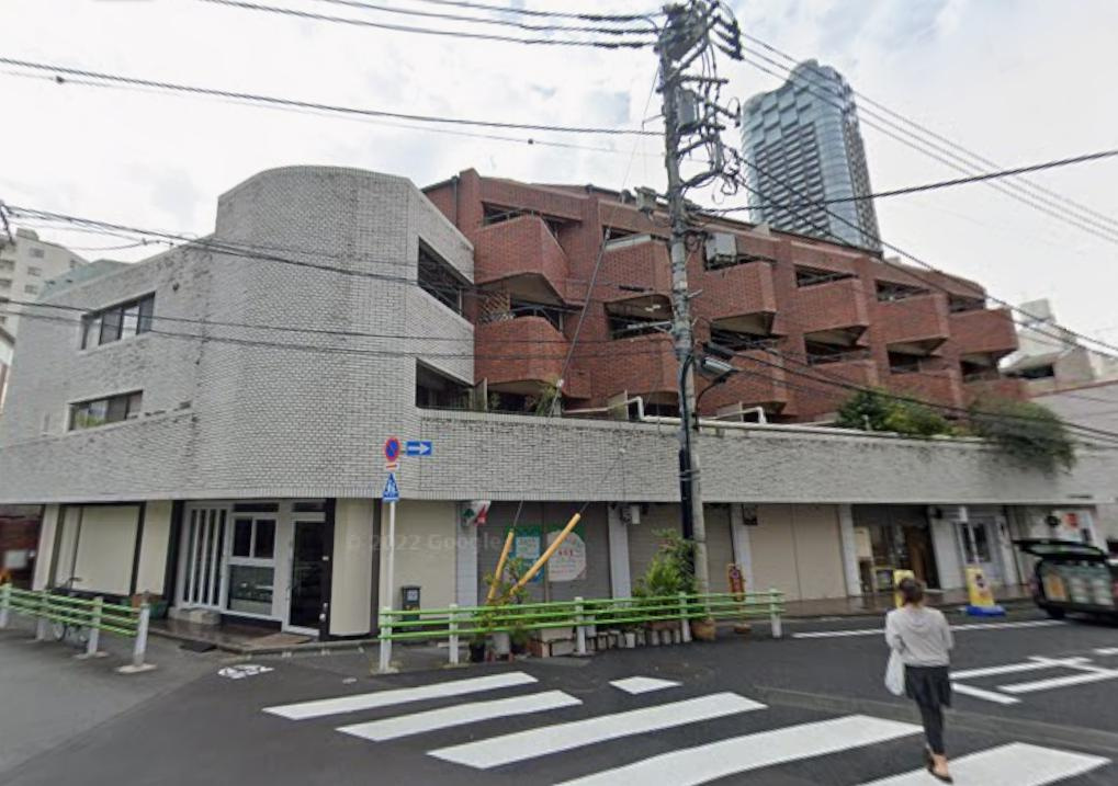 港区赤坂８丁目の店舗事務所の外観