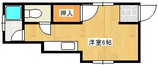 小倉北区　一棟アパートの間取り