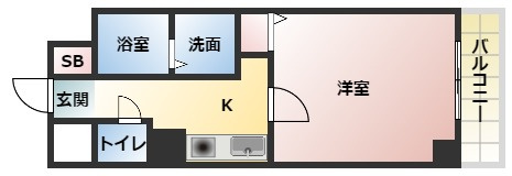 GROOVE守口駅前の間取り