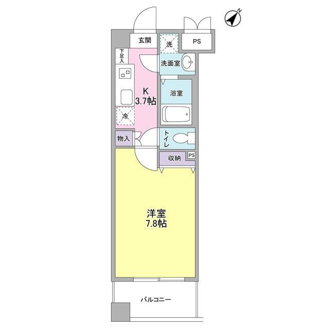 KYレジデンスの間取り