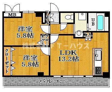 クレール和泉の間取り