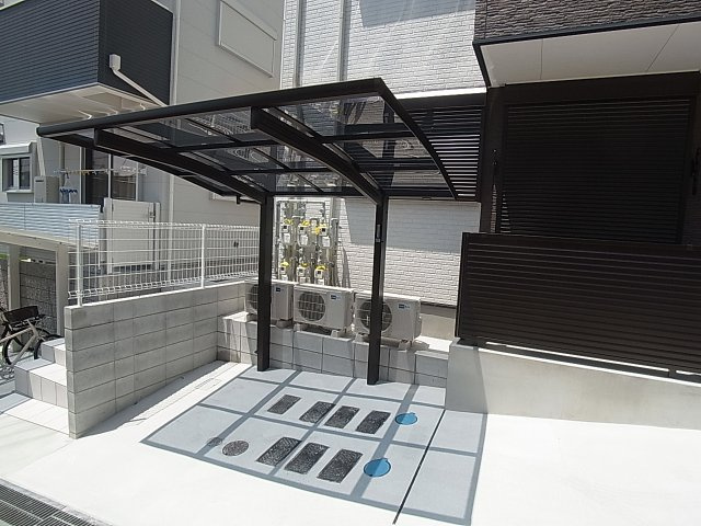 フェンネルナガタのその他共用部分|屋根付きの駐輪スペース