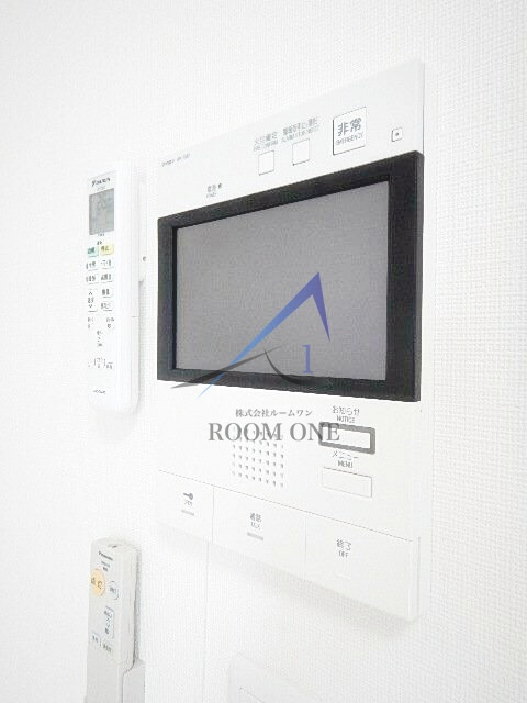 ガーラ・プレシャス東大島のセキュリティ|モニター付きインターホンです。