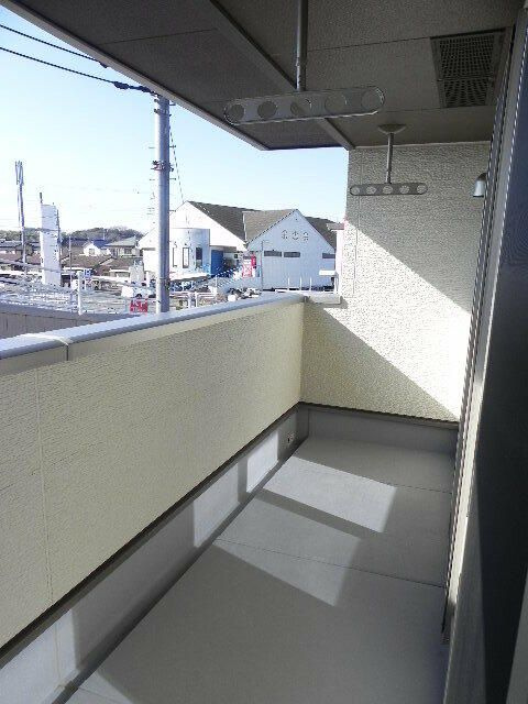 プランドール　壱番館のバルコニー