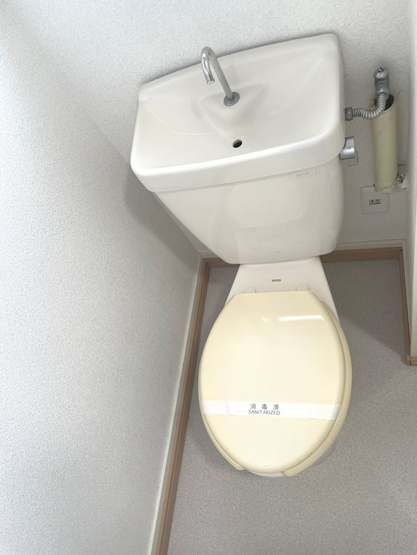 【トイレ】 | 富士見コーポ | コンパクトで使いやすいトイレです