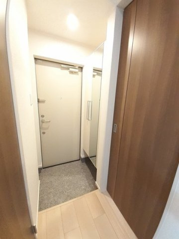 レソール　ワンの玄関