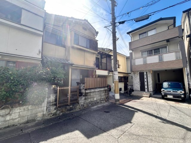大宅古海道町　建築条件無土地の外観