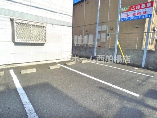 ヘルデンフィールズの駐車場