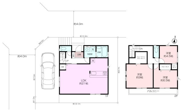 浦上台3丁目新築戸建 限定1棟の画像