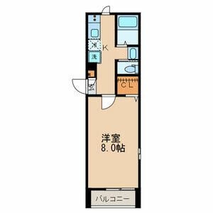 八幡金産業ＢＬＤＧの間取り|間取りです。