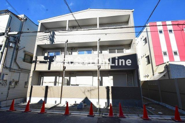 東大阪市小若江４丁目のアパートの外観