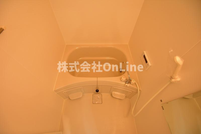 東大阪市大蓮東５丁目のアパートの浴室