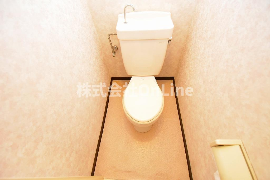 東大阪市菱屋西４丁目の賃貸マンションのトイレ
