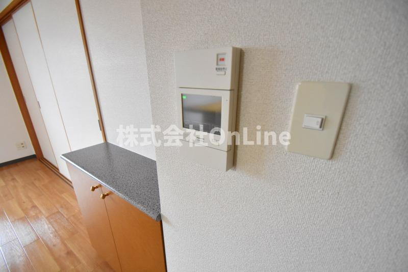 東大阪市花園西町１丁目の賃貸マンションのセキュリティ