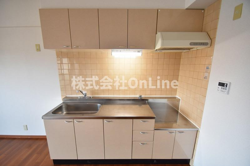 東大阪市俊徳町５丁目の賃貸マンションのキッチン