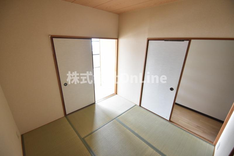 東大阪市角田１丁目の賃貸マンションの寝室