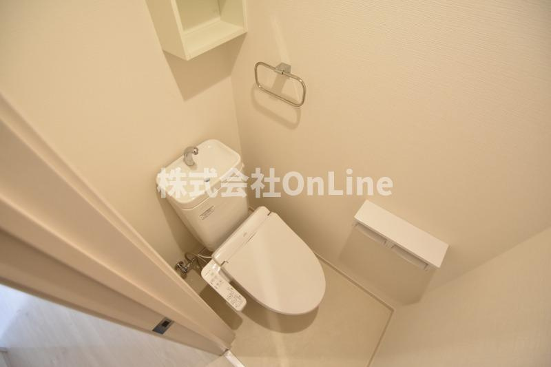 東大阪市新庄４丁目のアパートのトイレ