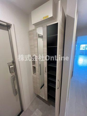 東大阪市東鴻池町１丁目のアパートの収納