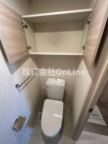 東大阪市東鴻池町１丁目のアパートのトイレ