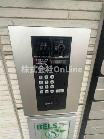 東大阪市東鴻池町１丁目のアパートのセキュリティ
