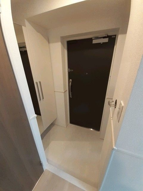 レジデンス桜樺の玄関