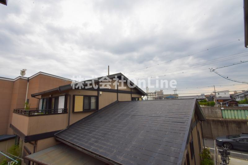 東大阪市鴻池徳庵町のアパートの展望