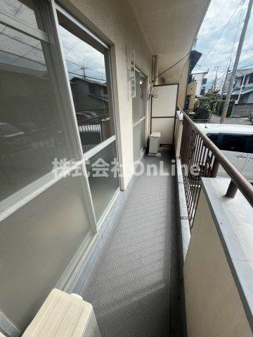 東大阪市鴻池本町の賃貸マンションのバルコニー